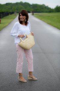 How to Style Wide Leg Cropped Pants - Cyndi Spivey