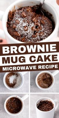 Craving a decadent treat? Try this simple microwave brownie mug cake with just a few ingredients. It's a keto and paleo-friendly option too!