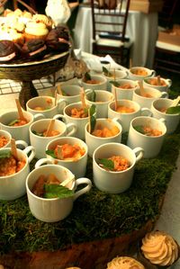 Apple Crisp in Espresso Cups
A Moveable Feast Catering
Somthin Sweet Desserts