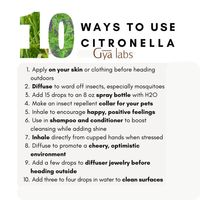 Citronella is a natural essential oil that has been used for years in many different ways. It is very useful for pest control and insect repellents.visit the content link pinned below to know its uses in detil.