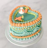 Easter Lambeth Cake by Cake Happy