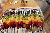 Rainbow Fruit Skewers