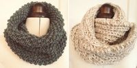 simple snoods - by hand london - free knitting patterns