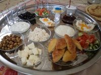 Kurdish breakfast haha made me laugh a lil