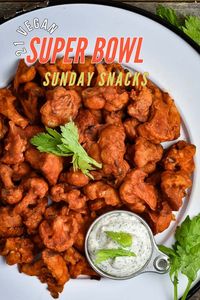 21 Vegan Game Day Recipes for Super Bowl Sunday - Shane & Simple