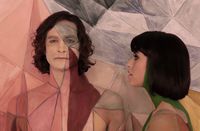 Gotye & Kimbra. Pretty much obsessed with their song, 'Somebody That I Used To Know'..