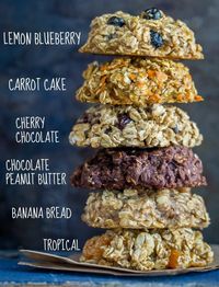 Healthy Make Ahead Breakfast Cookies – 6 Ways