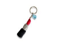 Crochet Pattern: Red Lipstick Style Keychain | Amigurumi Taylor Swift Patterns | Taylor Swift Keychains | 1989 Crochet Taylor Swift Patterns by allbydesignshop on Etsy