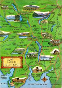 Vintage Lake District Map Postcard, Cumbria, Kendal, Windermere, Keswick C7T Vintage Lake District Map Postcard, Cumbria, Kendal, Windermere, Keswick C7T Card Size: 148x105mm Uses: This Card could be used for a number of things including: Framing, Collecting, Postcrossing, Pen Pals, Nostalgia, Gift for a Friend or Family Member, keepsake, Postcardsofkindnes We may have serveral copies of this Postcard available, so colour shades and publishers design on the reverse of the card may vary. B