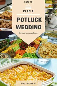 Looking for tips and tricks on planning a potluck wedding? If you are considering it or you just got invited to one then we'll help you do it right.