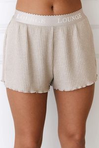 Soft Waffle Pajama Shorts - Mink – Lounge Underwear