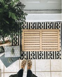 How to Build a Wooden Doormat - Within the Grove