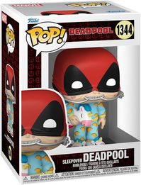 Oh, hello! We know what you’re thinking: “What more shenanigans can Pop! Deadpool get into?” Welcome Funko Pop! Sleepover Deadpool to your Marvel collection Pop! Sleepover Deadpool is dressed in colorful pajamas and clutches his unicorn