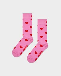 Say ''You're my heart, you're my soul'' with a pair of candy sweet socks. Made from soft and breathable combed cotton, with reinforced heel and toe to prevent heartbreak.