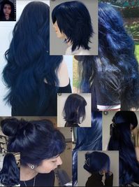 blue hair