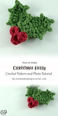 In this guide, we’ll explore the art of crafting festive holly leaves and berries. oombawkadesigncrochet will walking you through each step with a touch of creativity and holiday spirit.