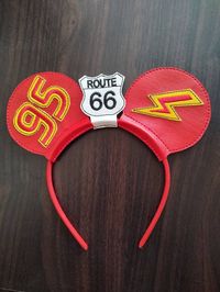 Check out this item in my Etsy shop https://www.etsy.com/listing/1153990390/boy-race-car-lightning-mouse-ears