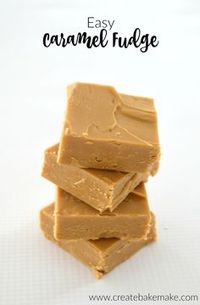 Easy Caramel Fudge Recipe More