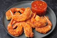 Crispy Coconut Shrimp with Sweet Chili Sauce - Kelly's Clean Kitchen