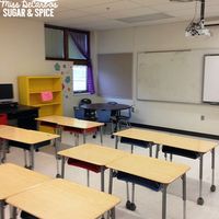 Find out how Miss DeCarbo transforms her empty classroom at the end of the year to a room that's happy, colorful, and ready for her students in autumn.