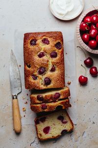 Cardamom Cherry Cake - Beyond Sweet and Savory