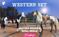 MorningstarEquestrian - SSO conversion: Western Set | Patreon