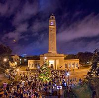 LSU at Christmas time