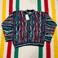 Vintage Coogi Sweater Mens Medium Mercerized Cotton Australia New Old Stock Measurements: Length 26 In Pit To Pit 26 In Contact With Any Questions F 669