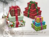 The Sims Resource - Happy Holidays - Stacked Gifts