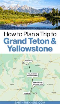 How to visit Yellowstone and Grand Teton National Parks. Best itinerary and road trip routes. Learn how to plan your visit to Yellowstone and Grand Teton, with detailed itineraries, best things to do in both parks, best airports, how to rent a car, where to stay, and more.