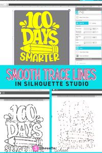 How to Smooth Trace Lines in Silhouette Studio