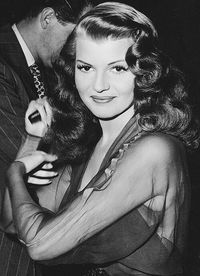 Vintage glamour from Rita Hayworth