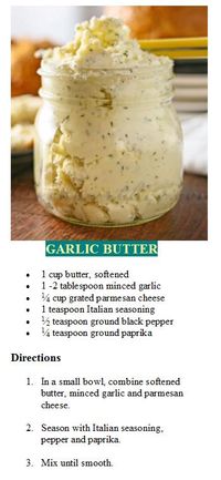 GARLIC BUTTER