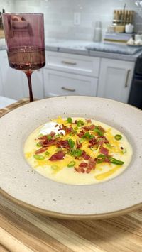 This is my creamy Creamy Baked Potato Soup and sometimes mistakes make for the best recipes! Check out my video below to see what I mean! It's one of my favorites during fall and winter - you have to try it for yourself.