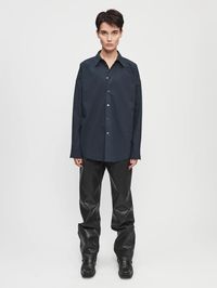 Pitched Baggy in Black Blue – 6397