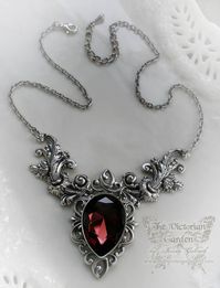 ENIGMA NeoVictorian gothic wedding necklace by TheVictorianGarden