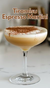 Tiramisu Espresso Martini