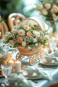 36 Baby Shower Centerpieces: Beautiful, Adorable Ideas