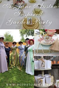 A Jane Austen Inspired Garden Party