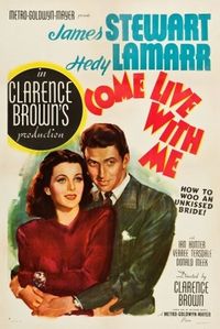 Come Live with Me (1941) movie poster | MoviePosters2.com