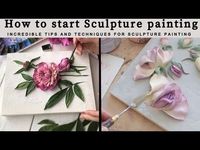 Basic Techniques Of Sculpture Painting| How To Start Sculpture Painting|Basics Of Sculpture Painting - YouTube