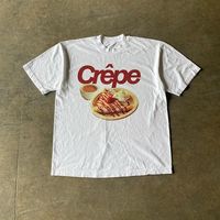 Vintage Food Graphic Prints T-Shirts - 4 Menus