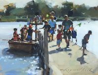 Lets try on the Southwold side - Raymond Leech - Southwold Gallery