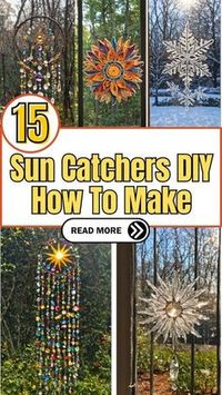 Discover 15 beautiful and easy-to-make DIY sun catchers that will add a splash of color to any room. From beaded designs to nature-inspired creations, find the perfect sun catcher project for your home. Click to get inspired and start crafting today!