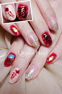 Chinese New Year nails