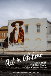 Murals tell stories in a very powerful way. Here's a guide to the Kansas murals in Abilene, Kansas. #streetart #mural #murals #noplacelikeks #ilikeabilene #abileneks #mwtravel