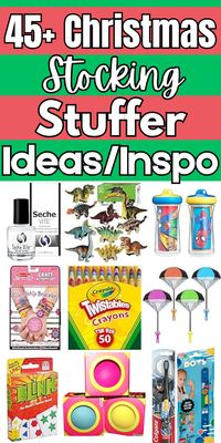 45+ Christmas Stocking Stuffer Ideas: Looking for last-minute small stocking gifts? These children's toys, games, and more are perfect for any aged kid during the holiday season. This Christmas, find the stocking stuffer ideas you need and your kids will love. Check out this post for ideas and inspiration.