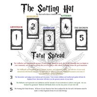 harry potter sorting hat tarot spread