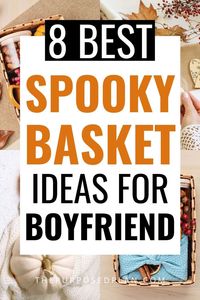 spooky basket ideas for boyfriend (he'll actuallu use!)