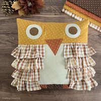 DIY Fall Owl Pillow